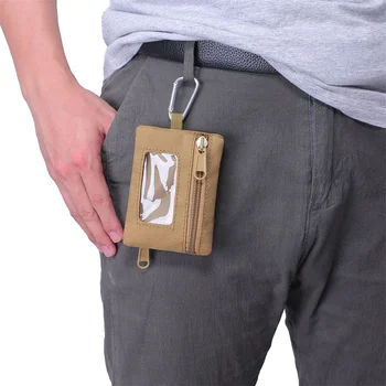 Новый кошелек-футляр для ключей-карт, спортивный кошелек для монет, охотничья сумка на молнии, многофункциональная сумка
