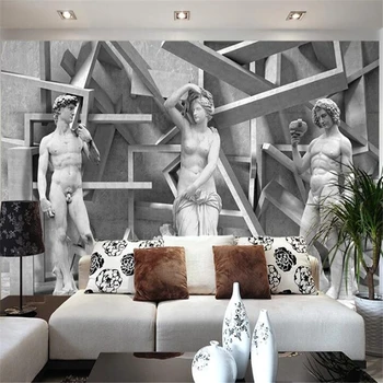 Обои на заказ beibehang 3d скульптура стерео арт фон украшение стен живопись гостиная спальня обои для отеля обои