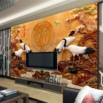 обои на заказ beibehang 3d фотообои для стен и богатый фон обои для гостиной спальни papel de parede