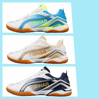 обувь для настольного тенниса tibhar Мужская женская Дышащая Высокоэластичная Нескользящая EVA Спортивные кроссовки для пинг-понга