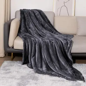 Одеяло для кондиционирования воздуха, легко моющийся коврик для кемпинга, удобное на ощупь 150x200 см, покрывало для дивана в гостиной, для спальни