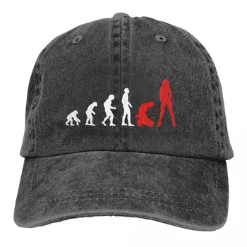 Однотонные папины шляпы Evolution Dominant Женская шляпа с солнцезащитным козырьком Бейсболки БДСМ Бондаж Дисциплина Доминирование Остроконечная кепка