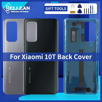 Оптовая продажа для Xiaomi 10T Задняя крышка Корпус задней двери для MI 10T Запасные части для задней крышки батарейного отсека