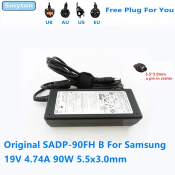 Оригинальный Адаптер Переменного Тока Зарядное Устройство Для Samsung AD-9019S 19V 4.74A 90W SADP-90FH D A10-090P1A 0455A1990 Блок Питания Ноутбука