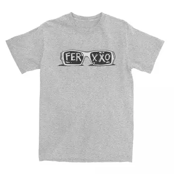 Очки Feid Ferxxo, мужские и женские футболки из чистого хлопка, сумасшедшие футболки с коротким рукавом, одежда больших размеров