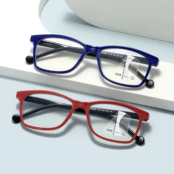 Очки для чтения Унисекс Прогрессивные Мультифокальные Очки Для чтения HD анти-синие пресбиопические очки Eyewear от + 1,0 до + 4,0