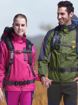 Пары ветровок, Мужчины Большого размера, Спортивная Ветрозащитная куртка на открытом воздухе, Спортивная одежда для альпинизма на открытом воздухе