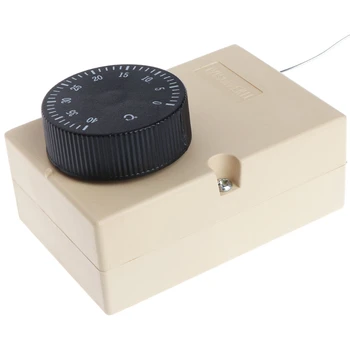 Переключатель температуры AC220V 0-40 ℃ Контроллер капиллярного термостата с водонепроницаемой коробкой