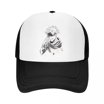 Персонализированная бейсбольная кепка дзюдзюцу Кайсен Годзе Женская Мужская Дышащая Шляпа дальнобойщика из аниме Манги Спортивная