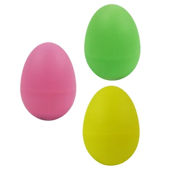 Пластиковое звуковое яйцо FLEOR, перкуссия, погремушки Maraca, шейкер, детская игрушка, 3 цвета на выбор