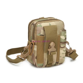 по DHL 200шт горячая уличная военно-тактическая сумка, нейлоновая водонепроницаемая поясная сумка, камуфляжные спортивные сумки для кемпинга, сумка Molle на плечо