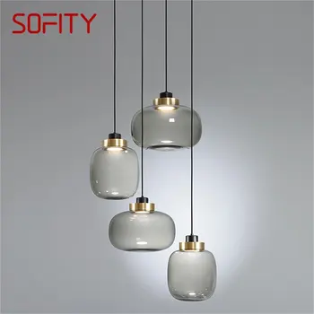 Подвесной светильник SOFITY Nordic Современные простые светодиодные лампы Светильники для домашней декоративной столовой