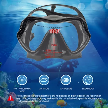 Подводное плавание с аквалангом, новая профессиональная маска для подводного плавания с трубкой, очки для подводного плавания, набор трубок для подводного плавания, маска для взрослых унисекс