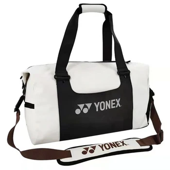 Подлинная сумка для бадминтонных ракеток Yonex, спортивная сумка на одно плечо для женщин и мужчин, вмещающая большинство аксессуаров для бадминтона