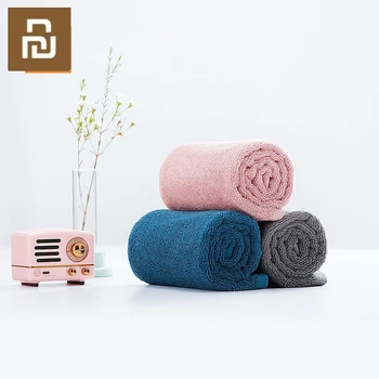 Полотенце Xiaomi 32x70 см, 100% хлопок, 5 цветов, сильное водопоглощение, мягкие и удобные пляжные полотенца для лица и рук
