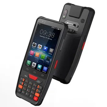 Портативный мобильный терминал передачи данных Android 12 NFC 4G, портативный промышленный прочный КПК, 1D 2D сканер штрих-кода с Google Play Store