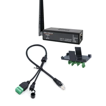 Последовательный порт RS485 К устройству Wifi Серверный модуль Конвертер Elfin-EW11A-0 Протокол Modbus Передача данных по Wi-Fi