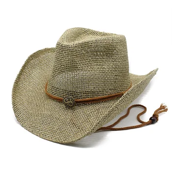 Простая летняя пляжная мужская шляпа-панама с плоскими полями, соломенная кепка, мужская рыболовная шляпа от солнца, повседневные пляжные кепки Chapeu, Новые поступления