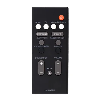 Пульт дистанционного управления FSR78 ZV28960 для Yamaha YAS-106 YAS-207 ATS-1060 YAS-107 ATS-1070 Система Звуковой панели Bluetooth
