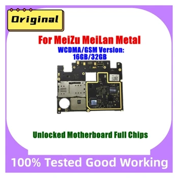 Разблокированная электронная панель Материнская плата Схемы материнской платы Гибкий кабель с прошивкой для Meizu Meilan Metal
