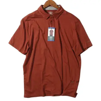 Рубашка-поло для гольфа для мужчин, спортивная футболка-поло для спорта на открытом воздухе, Технологичная футболка для гольфа с коротким рукавом, быстросохнущая Дышащая UPF 50