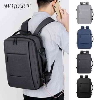 Рюкзак, водонепроницаемый школьный рюкзак большой емкости, износостойкое многослойное хранилище, Многофункциональная USB-зарядка для офисных поездок