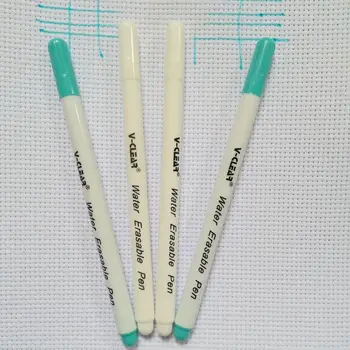 Синий стираемый водой маркер VCLEAR, белые маркеры для черной ткани, водорастворимые маркеры для ручек, инструменты для шитья в стиле пэчворк
