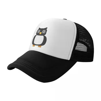 Современная бейсболка Chonk Owl Середины века, Новая шляпа С козырьком, Солнцезащитная женская кепка, мужская Кепка