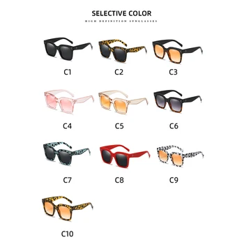Солнцезащитные очки в квадратной оправе для взрослых, легкие солнцезащитные очки для занятий спортом на открытом воздухе для женщин и мужчин, защита от ультрафиолета, Вождение