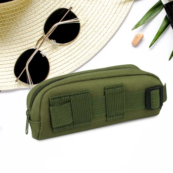 Солнцезащитные очки для охоты на открытом воздухе, чехол Molle, коробка для очков, нейлоновая поясная подвесная сумка