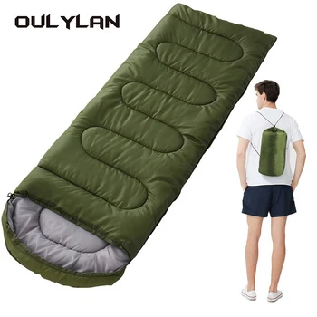 Спальный мешок Oulylan Solo Сверхлегкие спальные мешки для взрослых, портативный Походный конверт для кемпинга, спальный мешок для альпинизма