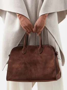 Сумка нового стиля из спилка, большая сумка, Большая вместительная сумка, Большая сумка для женщин