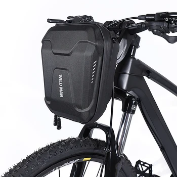 Сумки на руль для велосипеда WILD MAN 3L, большая вместимость, сумка для шоссейного велосипеда, сумка для хранения электрического скутера, сумки для хранения, сумки для хранения