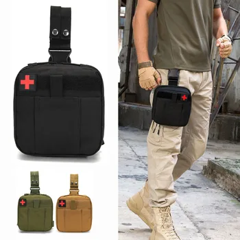 Тактическая сумка-аптечка, сумка Molle, аптечки первой помощи, аварийный армейский военный EDC, охотничий инструмент для выживания, набор для ног