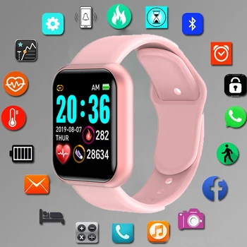 Умные спортивные часы GYZ, женские часы, цифровые светодиодные электронные наручные часы, Bluetooth, фитнес-часы, Мужские детские часы hodinky