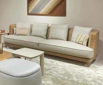 Фабрика по производству китайской мебели Диван высокого класса на заказ Итальянский диван для гостиной