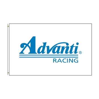 Флаг Advanti Racing размером 3x5 футов, баннер для гоночного автомобиля с принтом из полиэстера Для украшения двора, вечерние наряды
