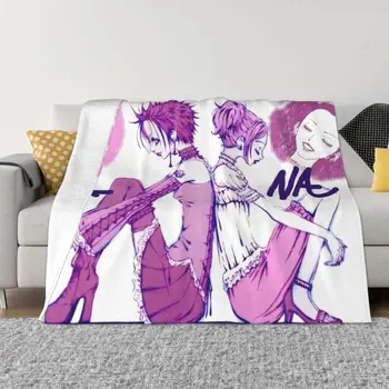 Фланелевое Одеяло Nana Osaki Komatsu Ai Yazawa Anime Kawaii По Индивидуальному Заказу для Дома