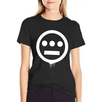 Футболка с логотипом иероглифов, блузка, винтажная футболка, женская хлопковая футболка