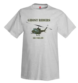 Футболки в стиле хип-хоп, Новинка, Мужская Брендовая одежда, Футболка С вертолетом Bell UH-1 Huey / Iroquois Армии США (Зеленый # 2) - Персонализированная