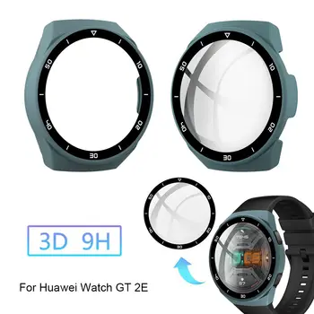 Циферблат часов, шкала, защитный чехол, крышка из закаленного стекла, бампер, защитная рамка экрана для Huawei Watch GT 2E