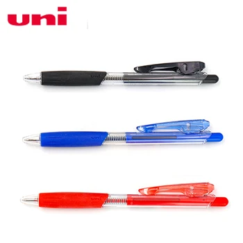 Шариковая ручка Uni с большим зажимом для рта 0,7 мм SN-118-07 Автоматическая Гелевая ручка Нажимного типа (сменная модель SA-7N) Школьные принадлежности