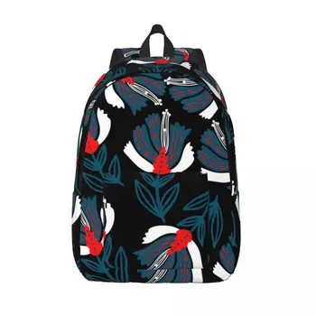 Школьная сумка, студенческий рюкзак, винтажный рюкзак с цветочным рисунком, сумка для ноутбука, школьный рюкзак