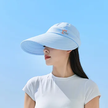 Шляпа Женская Летняя Солнцезащитная Кепка с широкими полями, Пляжный Аксессуар для отдыха на открытом воздухе, Скалолазания, пешего туризма