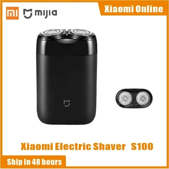 Электробритва Xiaomi Mijia S100 для мужчин, водонепроницаемая портативная бритва с перезаряжаемым триммером для бороды trimer Cutter