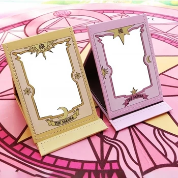 Cardcaptor Clow Sakura Card Настольное Складное Зеркало Косплей Реквизит Милое Зеркало для макияжа
