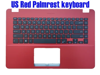 Американская красная клавиатура с подставкой для рук для Asus K505B K505BA K505BP K505ZA A505B